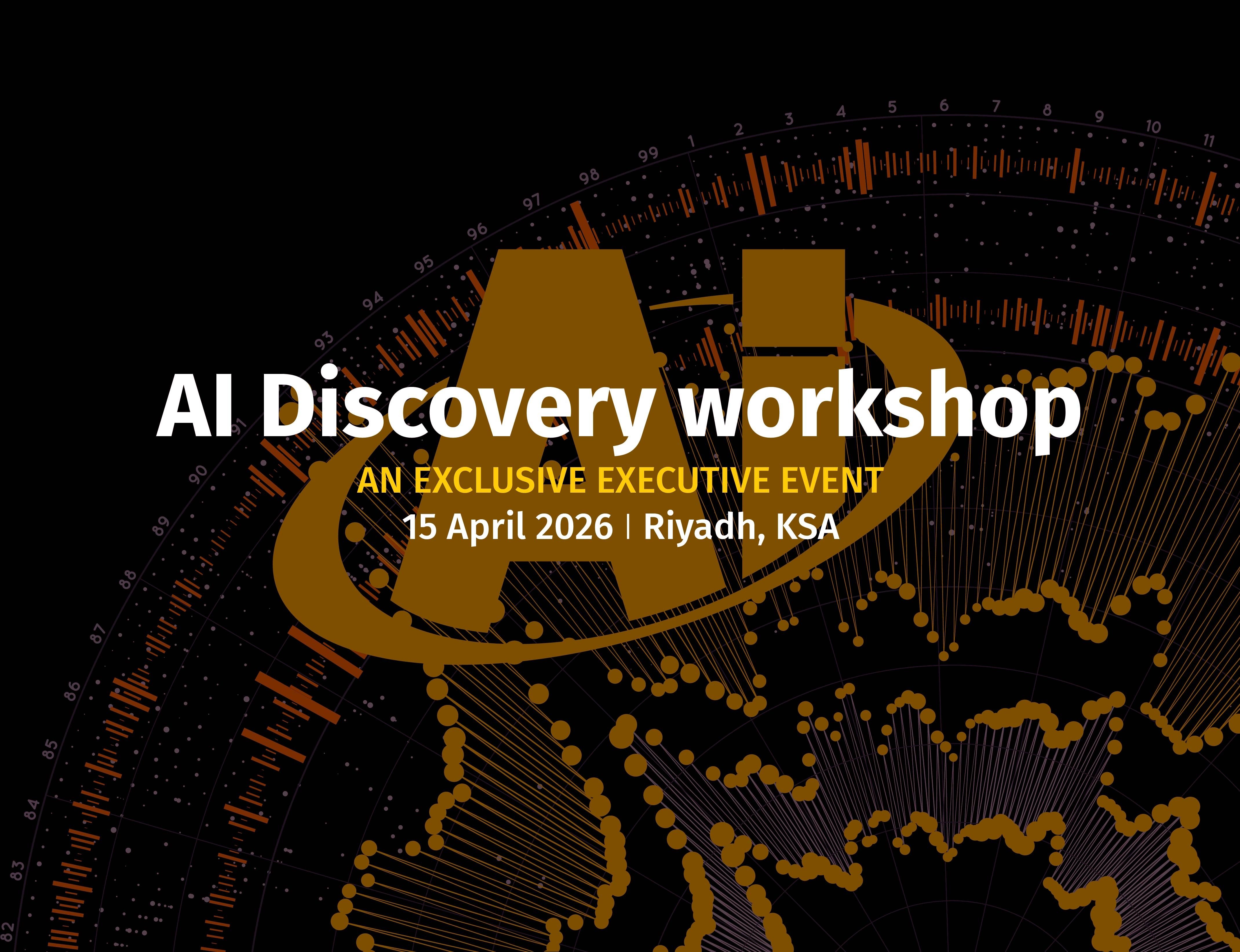 2026 AI Discovery Workshop Riyadh Exclusive Event MakoLab WW AI Discovery WWW Hero 99ee2ce90e 